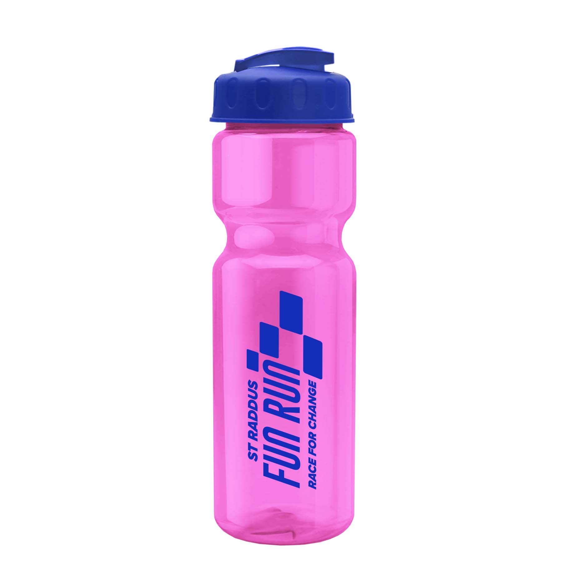 Champion - 28 oz. Transparent Bottle with USA Flip 2
