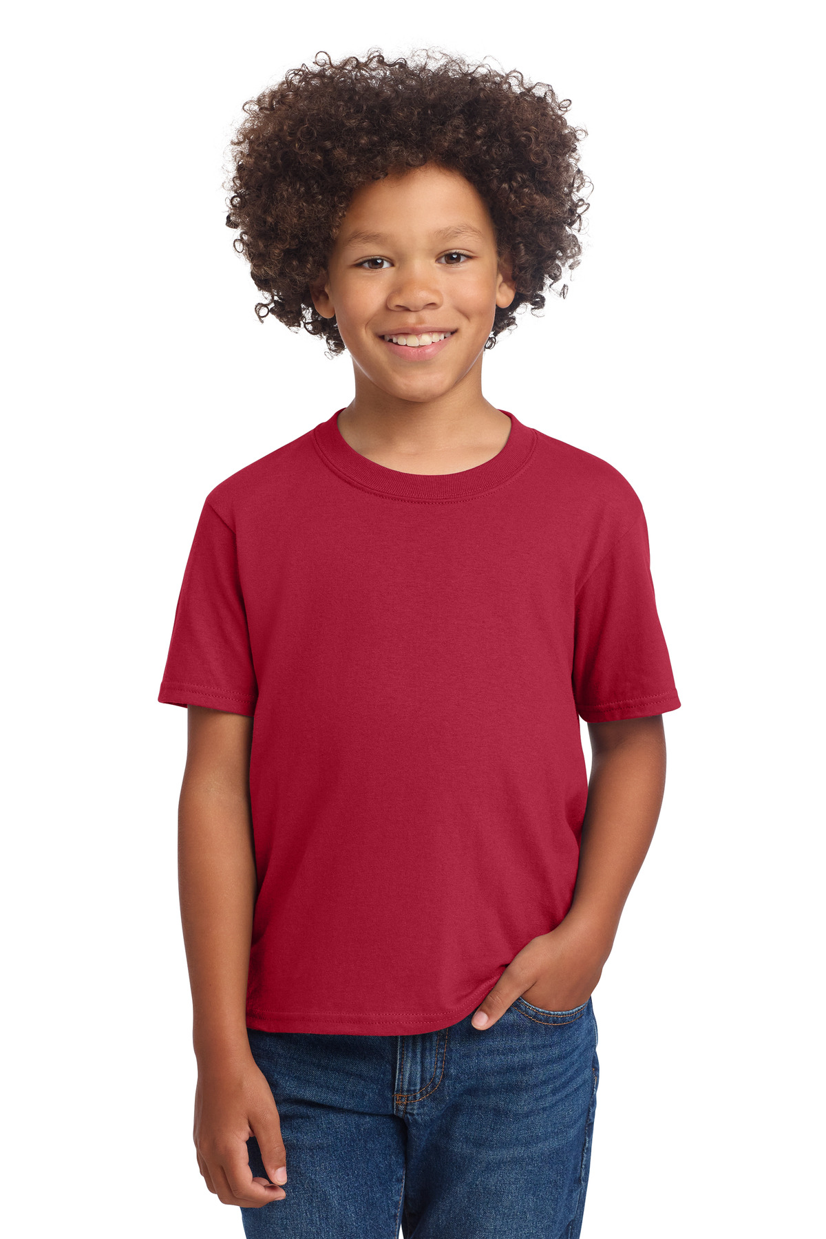 Port & Co Youth Core Cotton DTG Tee PC54YDTG 19