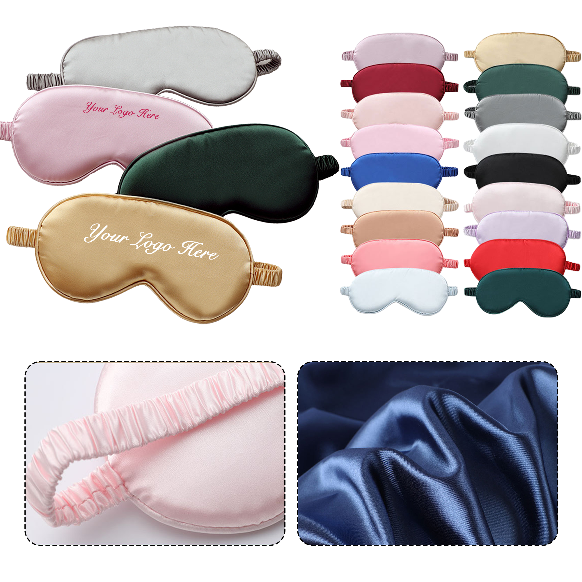 Silk-like Sleep Mask Eye Cover 1