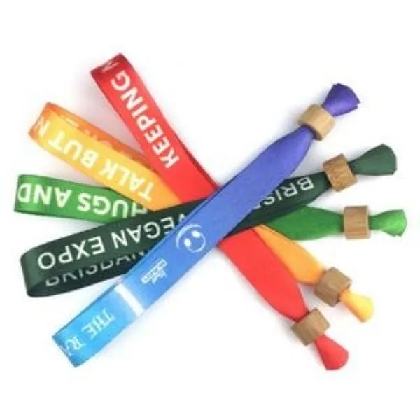 1/2" rPET Recycled Sublimated Eco-friendly Event Wristbands 8