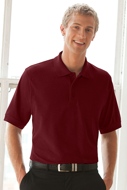 Soft-Blend Double-Tuck Pique Polo 70