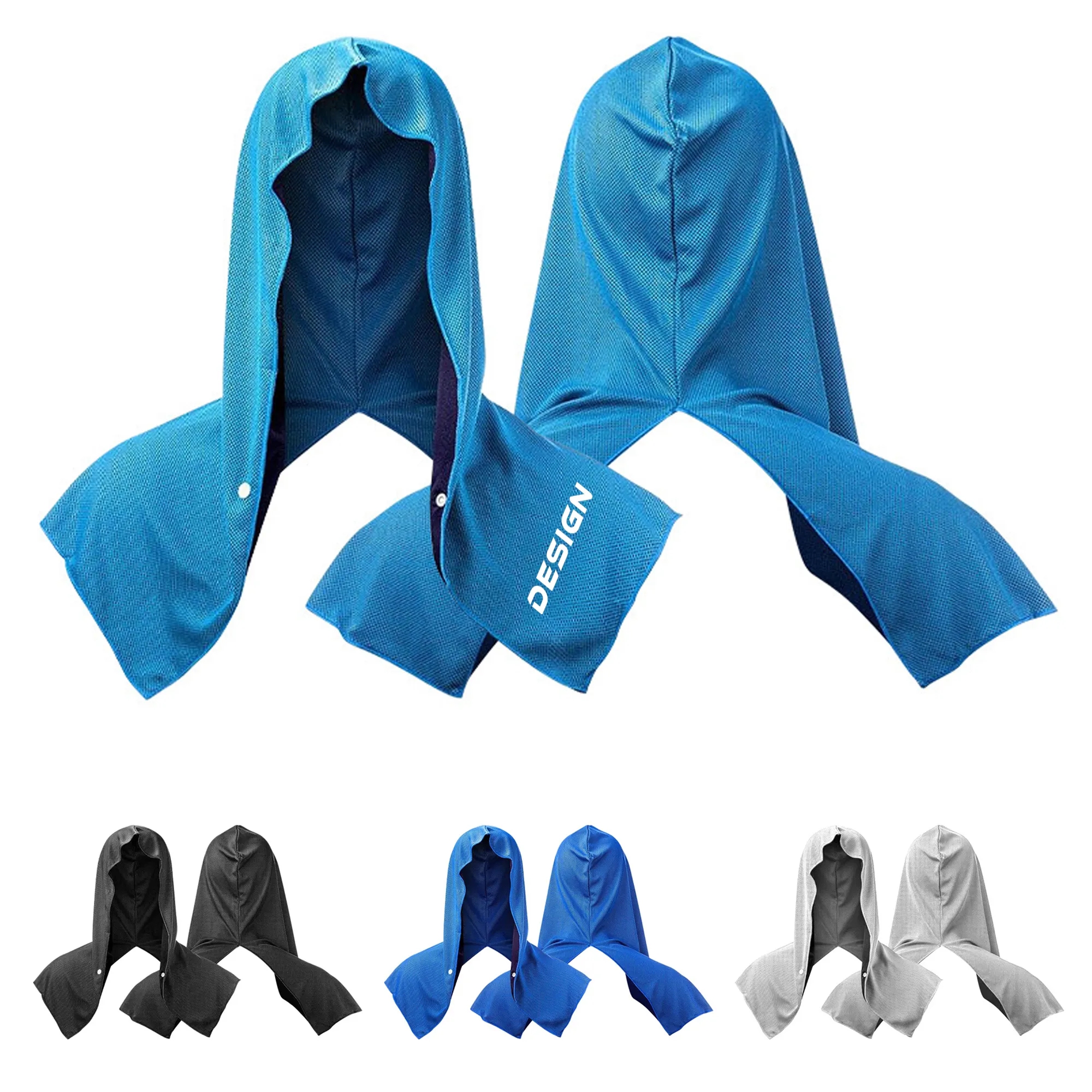 Quick-Drying Cooling Hoodie Towel 2