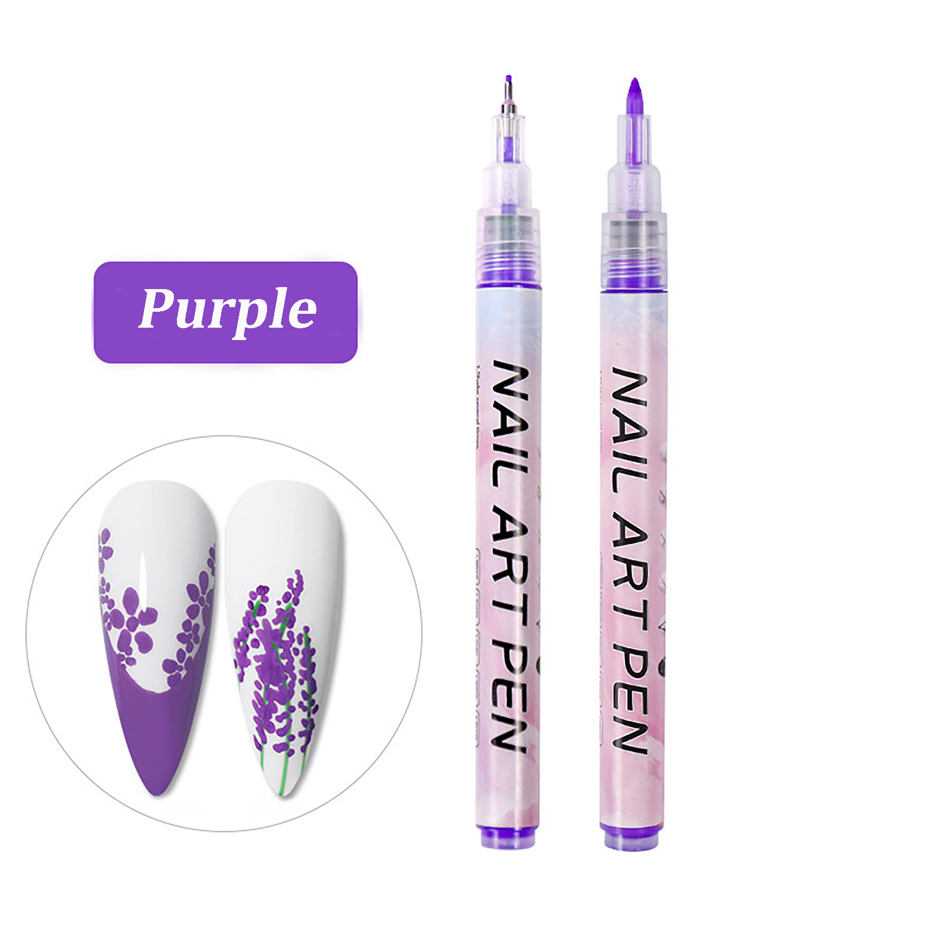 12 Colors Nail Art Graffiti Pen 3