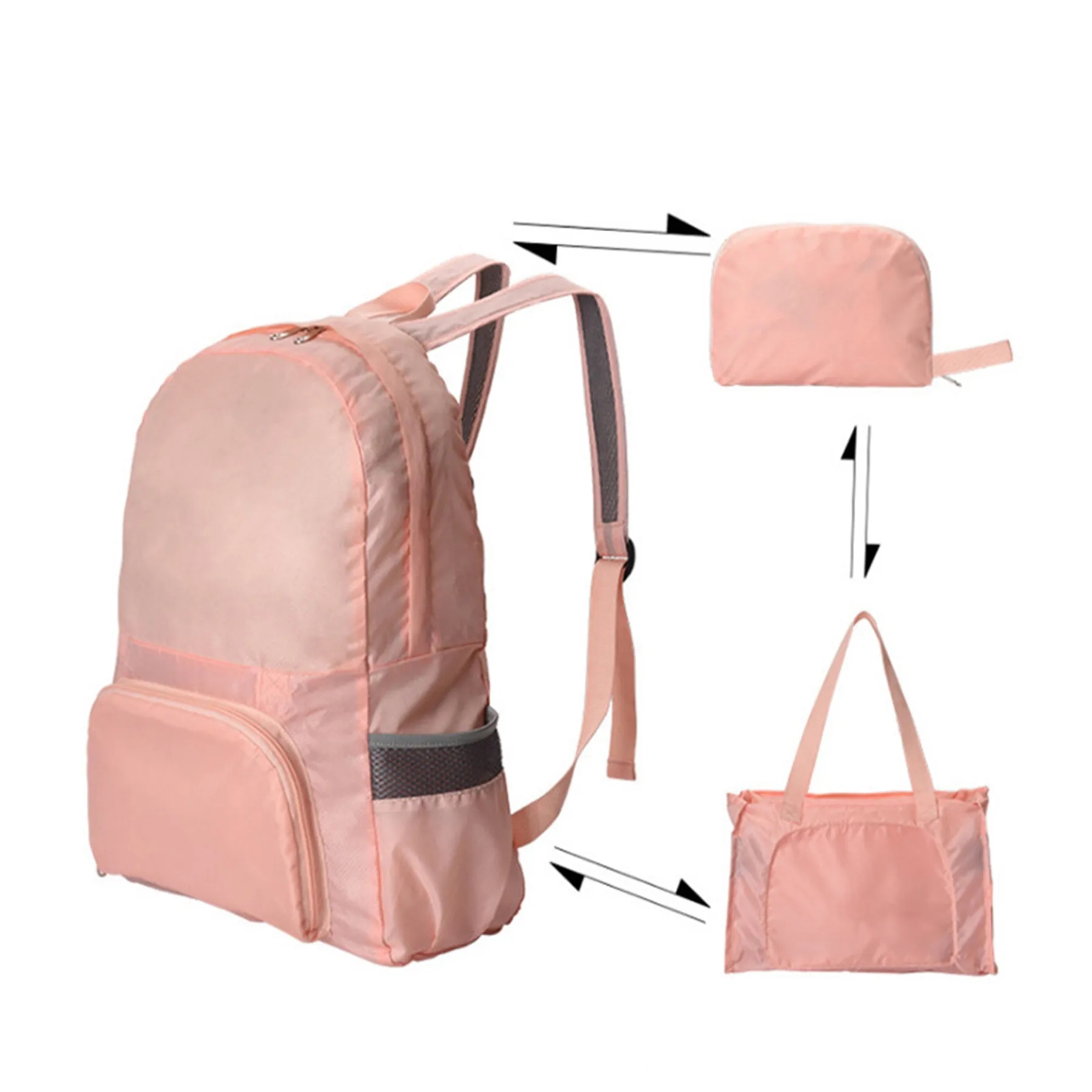 3in1 Lightweight Polyester Backpack With A Storage Bag 4