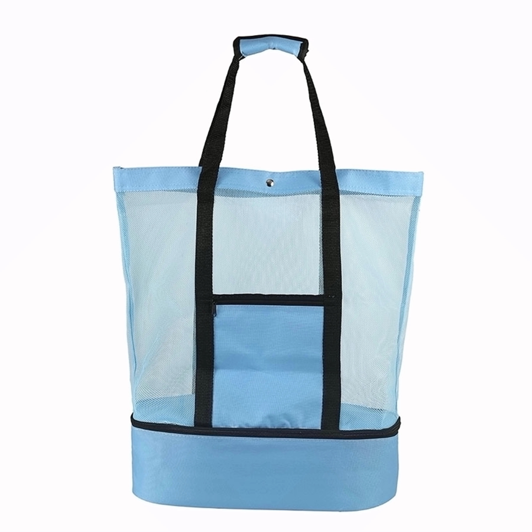 Mesh Beach Bag With Cooler Compartment 3