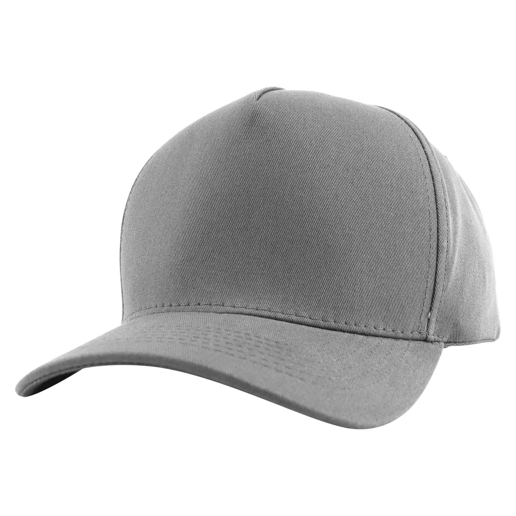 Cotton Twill 5 Panel Mid Profile Structured Baseball Cap 4