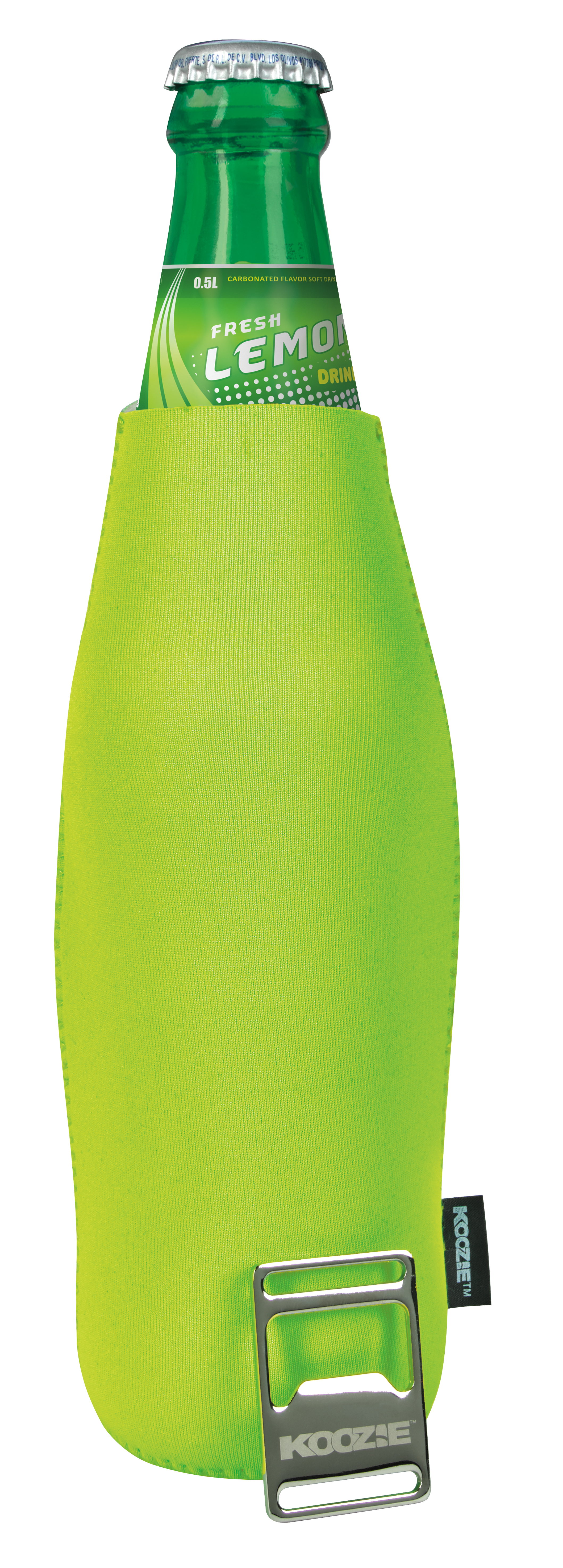 Koozie® Bottle Cooler w/ Removable Bottle Opener 1
