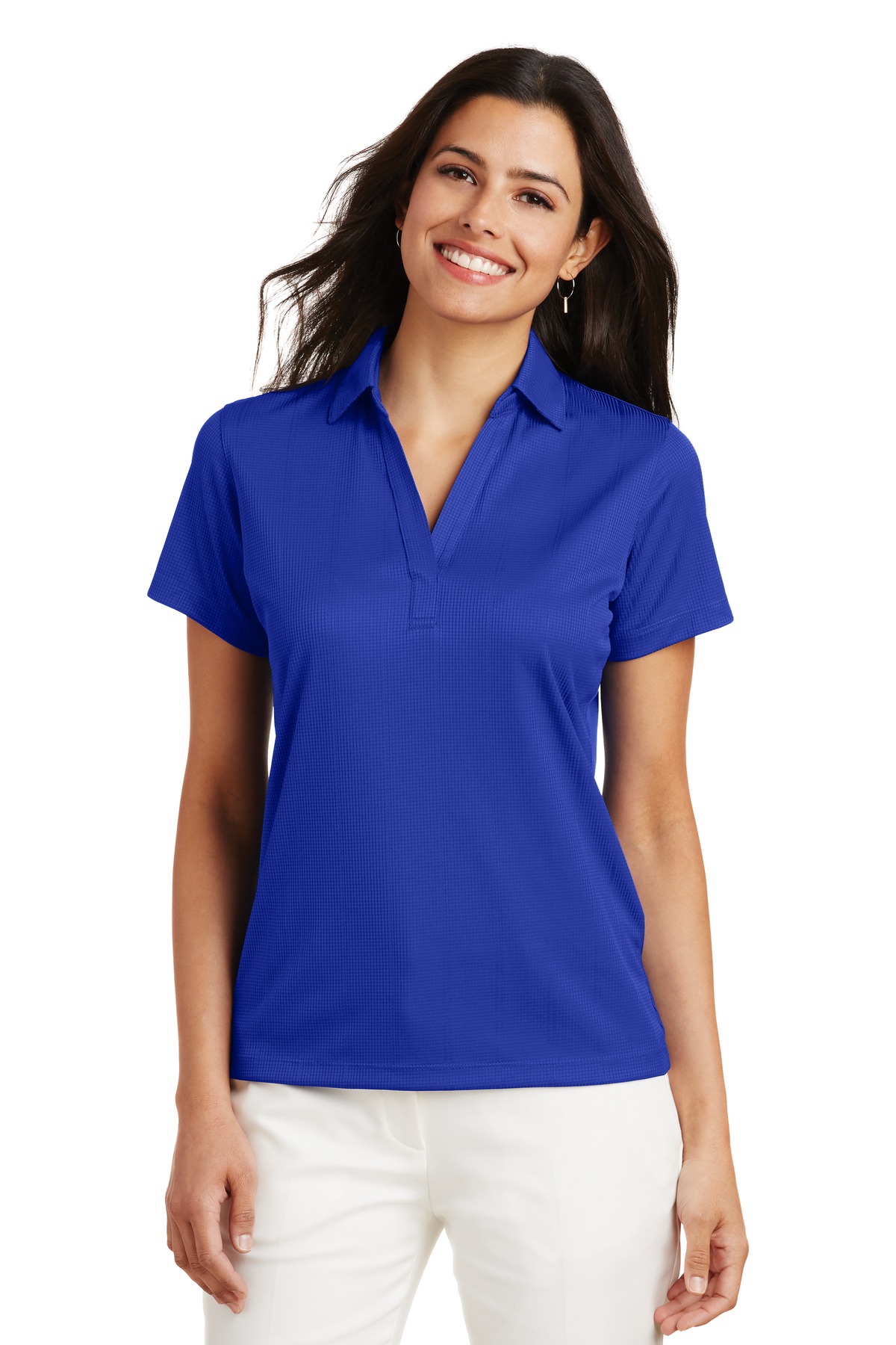 Port Authority Women's Performance Fine Jacquard Polo. L528 9