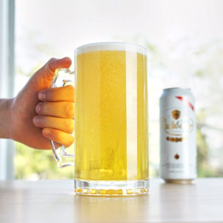 True® Glass Beer Stein 2