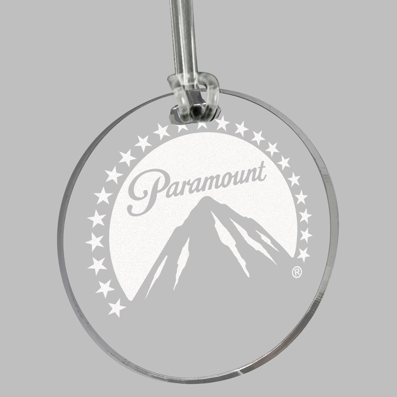 Custom Acrylic Laser Etched Bag Tag 2