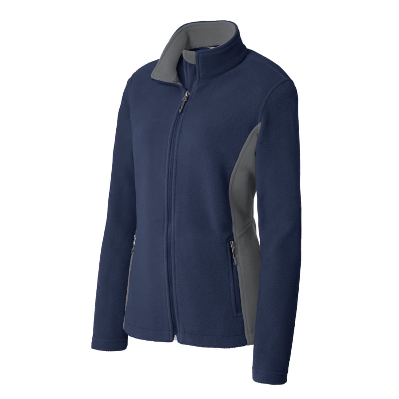 Port Authority Women's Colorblock Value Fleece Jacket. 2