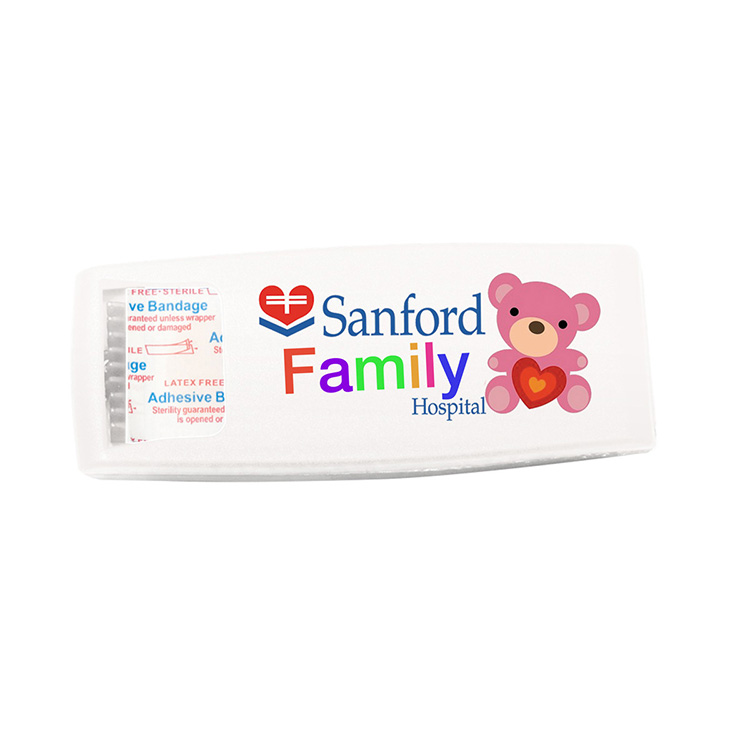"Ouchie" 6 Piece Bandage Dispenser (PhotoImage 4 Color) 34