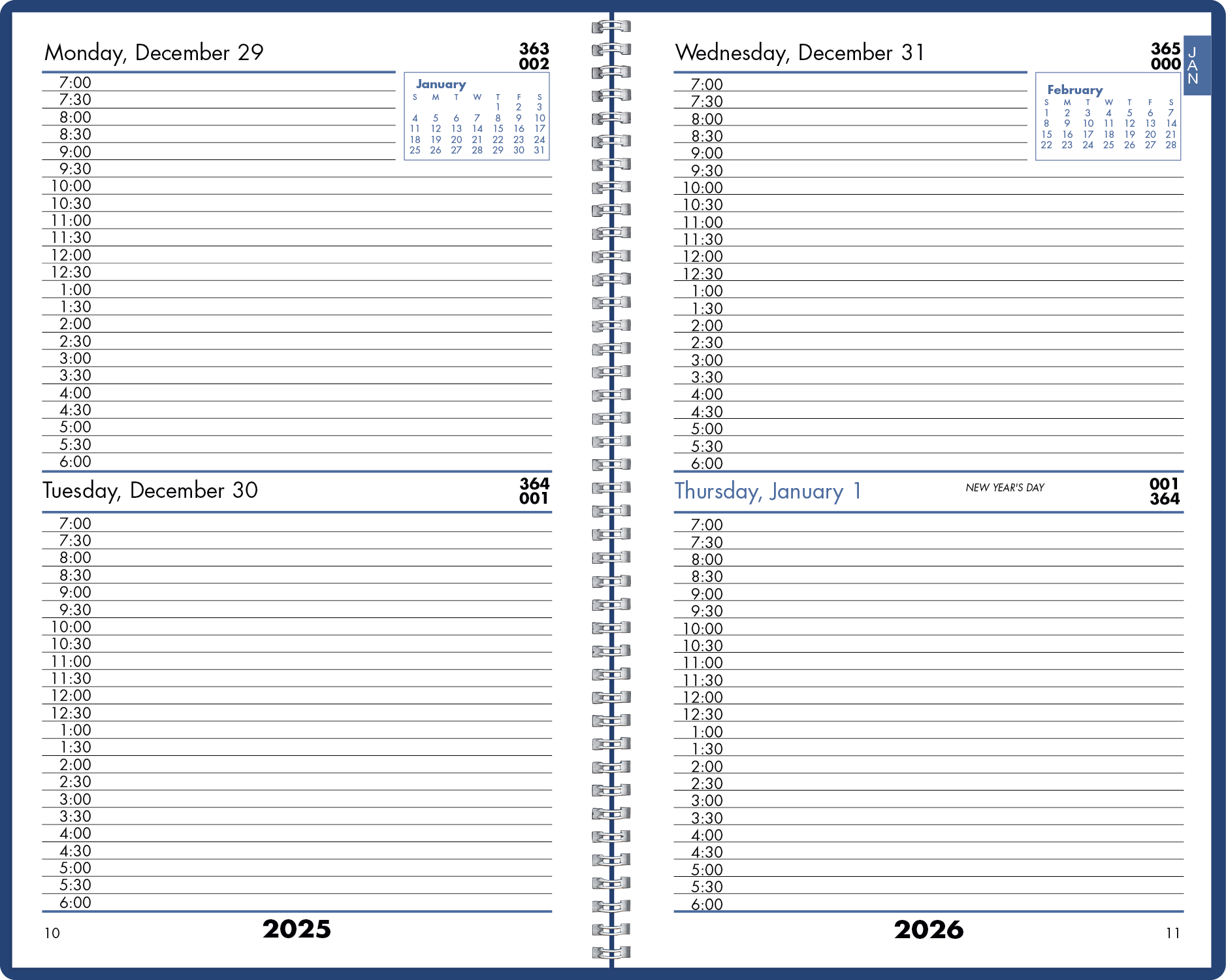 Triumph® Calendars Classic Time Manager 28