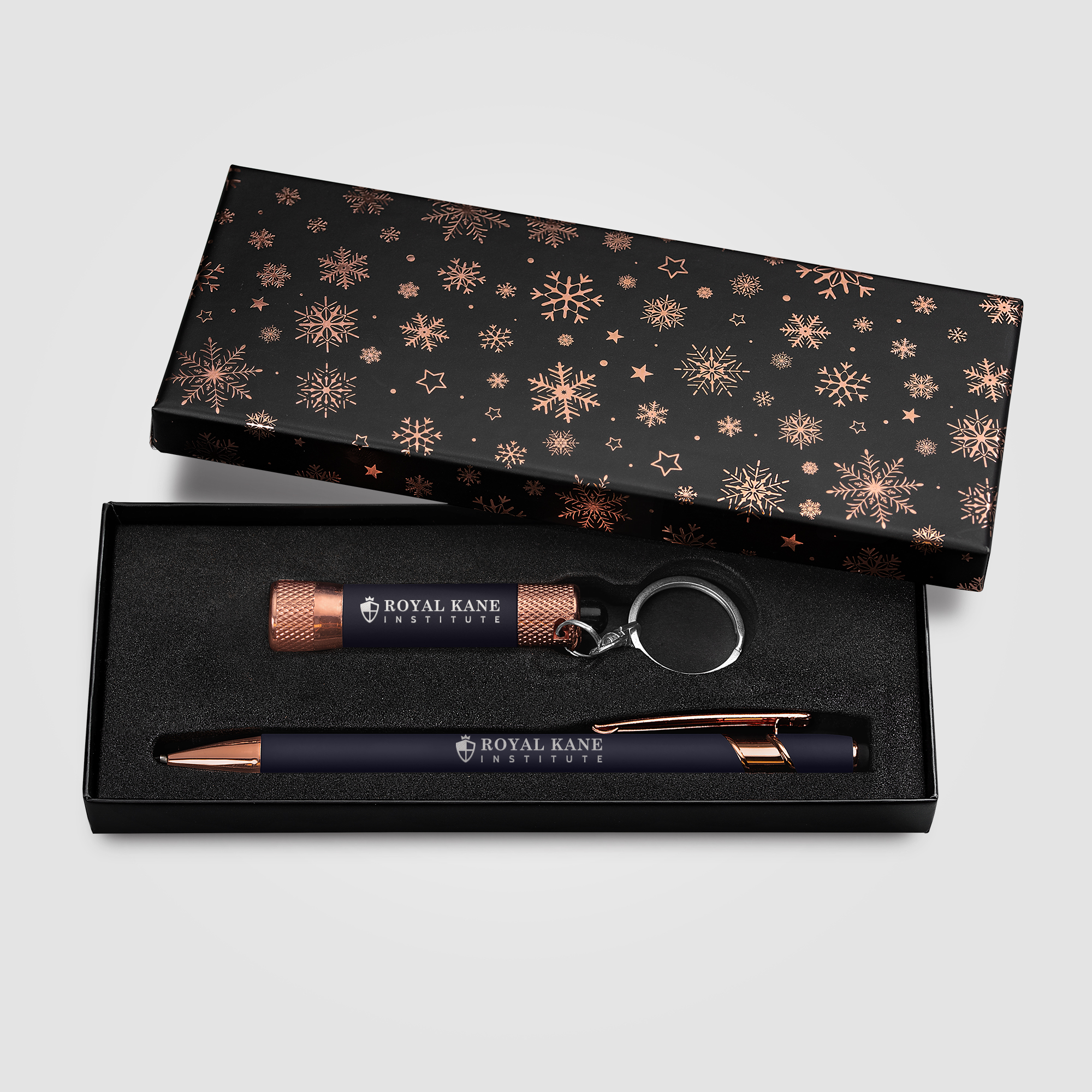 Ellipse & Chroma Rose Gold Snowflake Gift Set 2