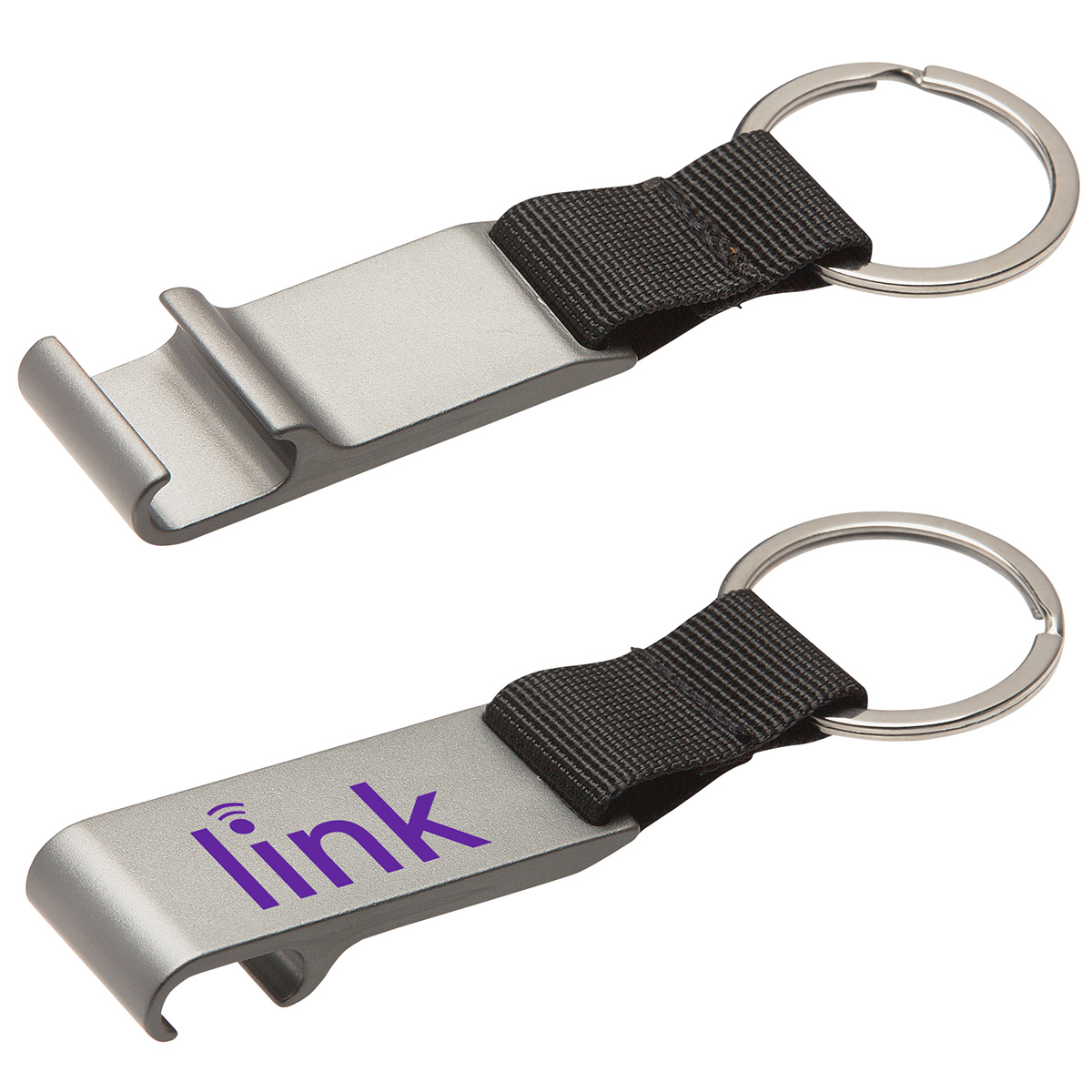 Aluminum Bottle Opener with Key Ring 1