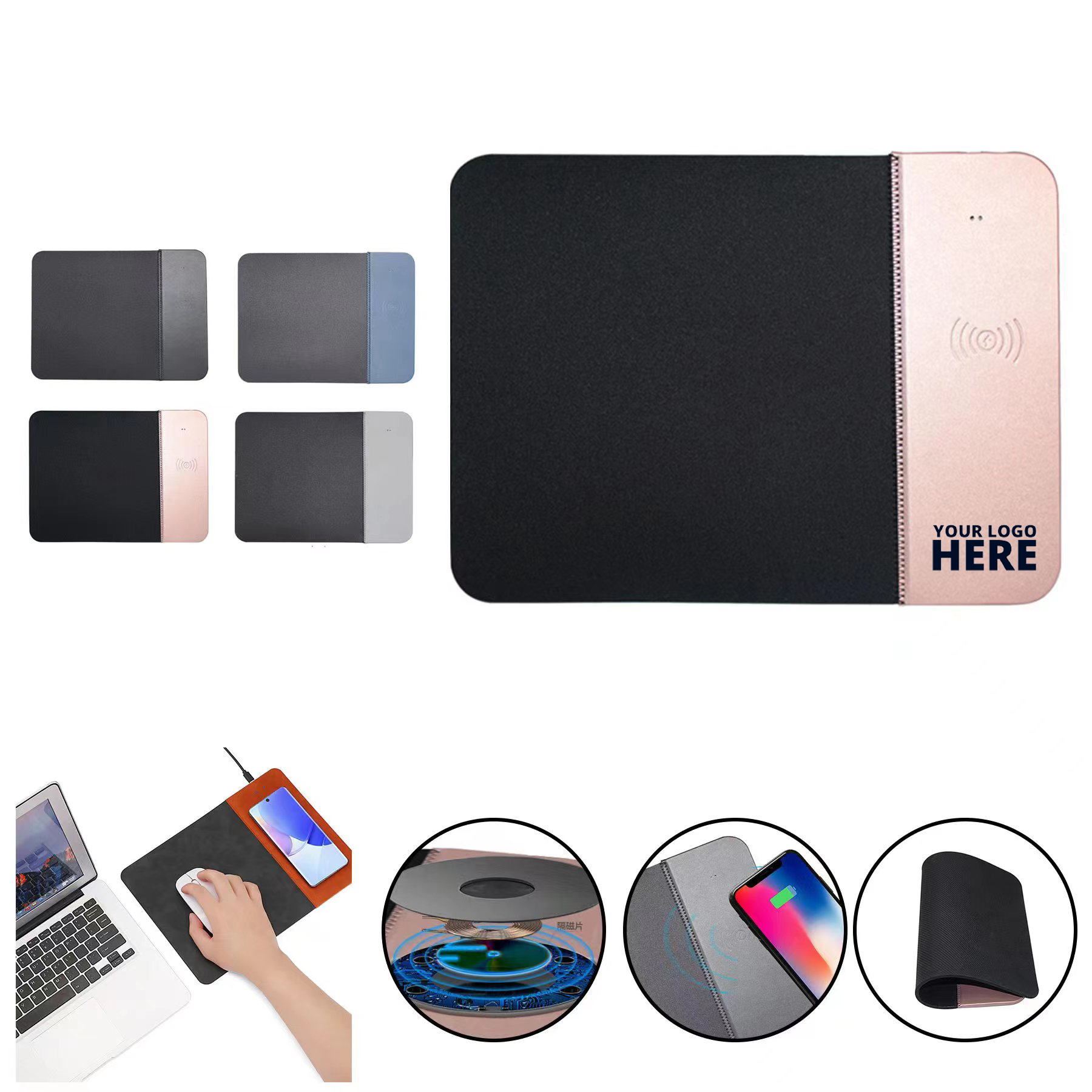 Wireless Charger Mouse Pad 2