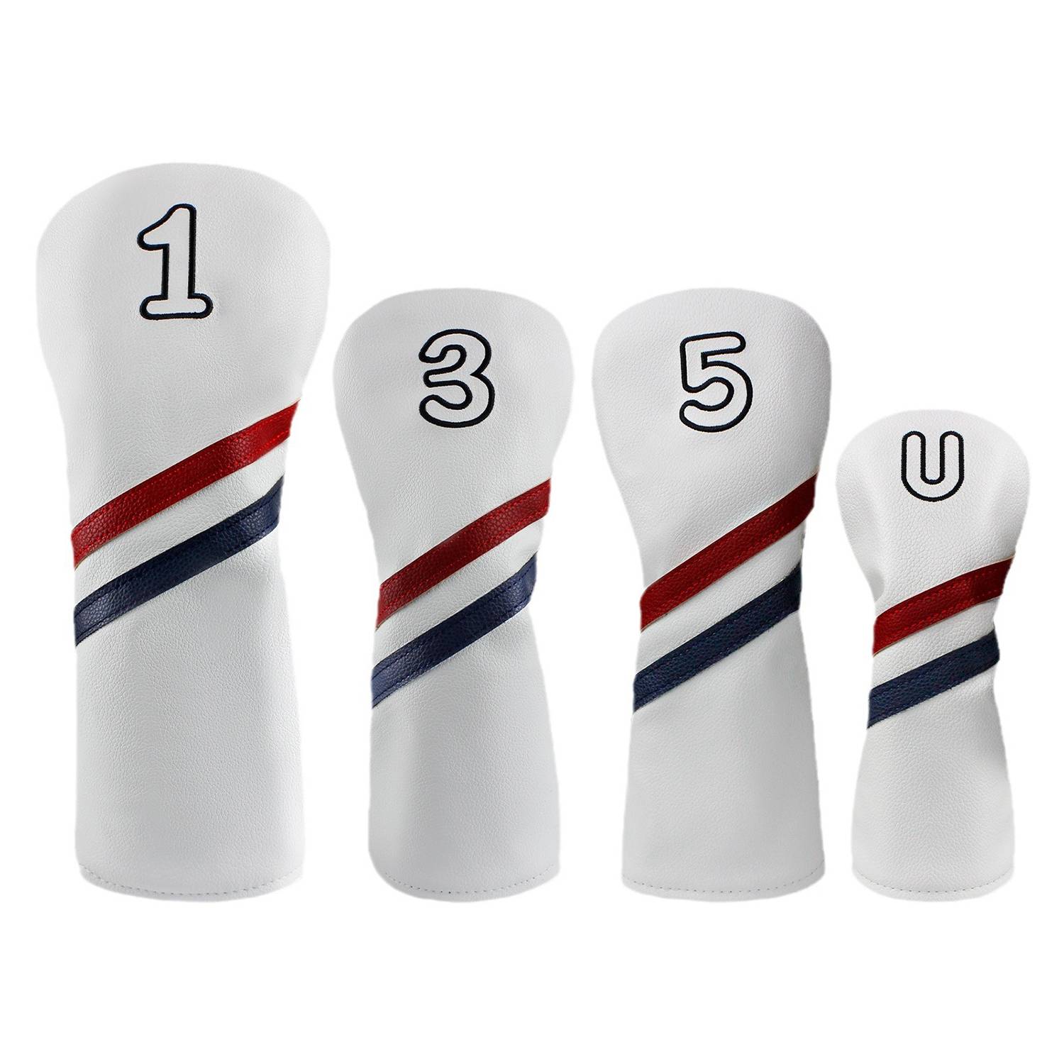 Waterproof PU Golf Club Headcover 4