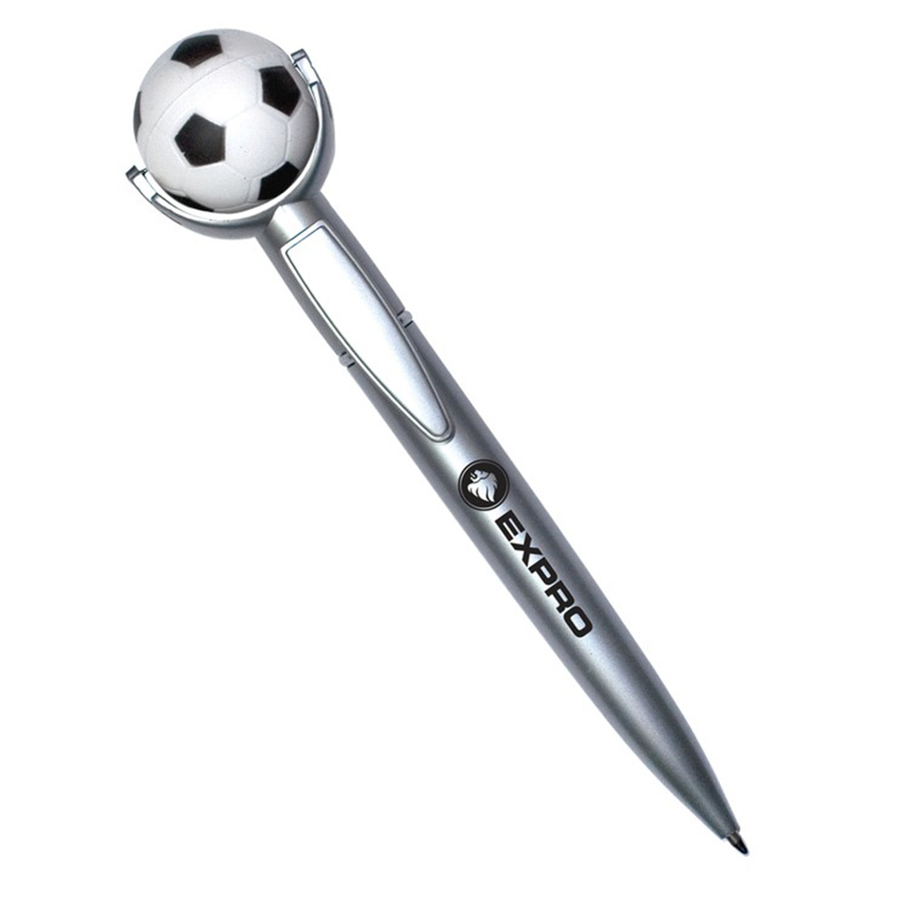 Soccer Ball Squeeze Top Pen 2