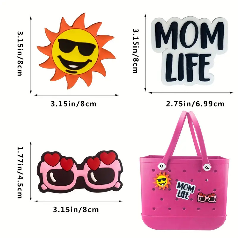 Custom Rubber Beach Bag Accessories 2