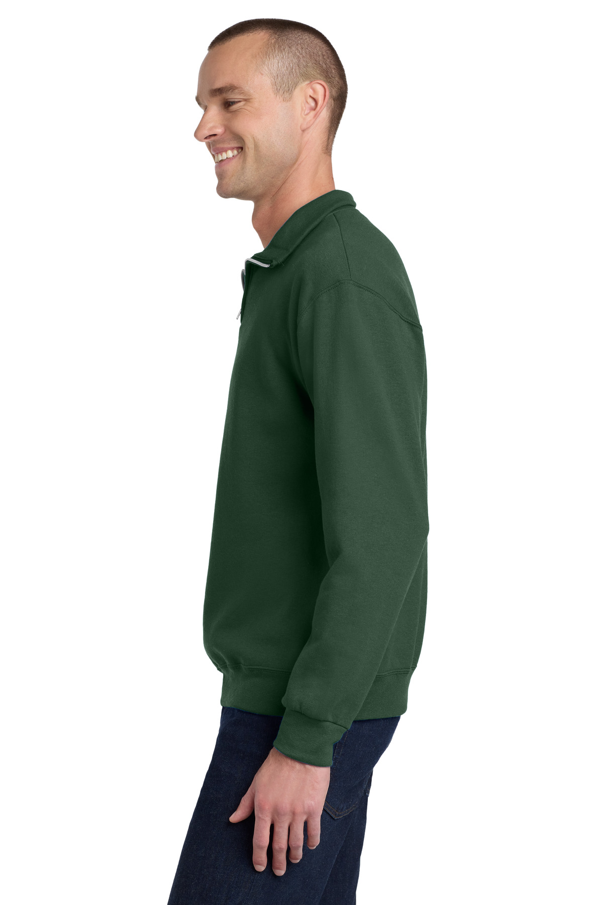 Jerzees - NuBlend 1/4-Zip Cadet Collar Sweatshirt. 995M 19