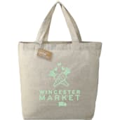 Recycled 5oz Cotton Twill Grocery Tote 104