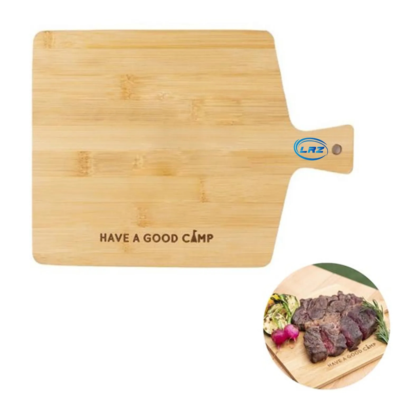 Wood Cutting Board With Handle 1