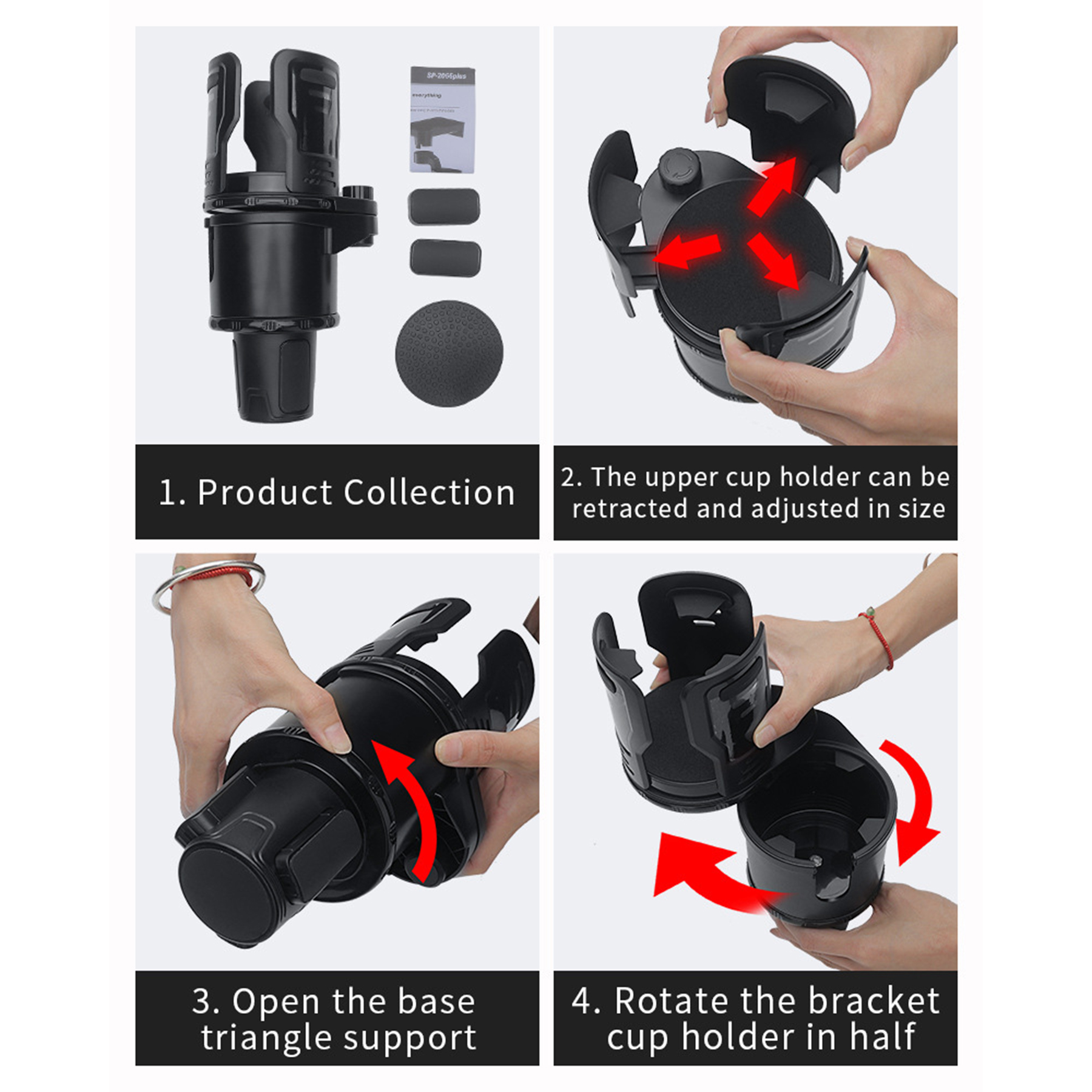 Multifunctional Car Water Cup Holder 5