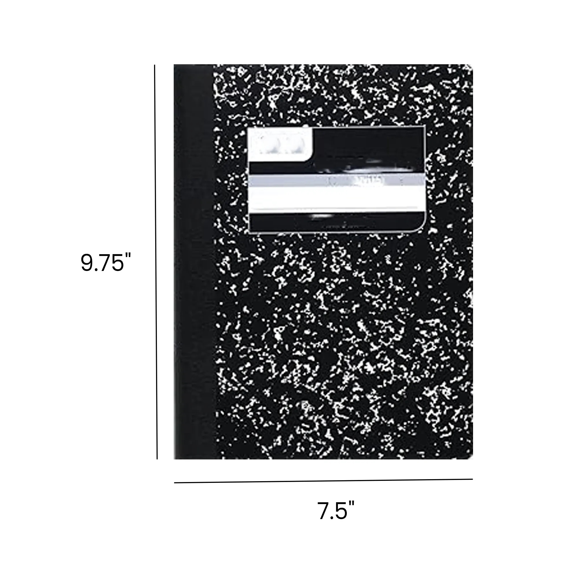 Marble Composition Notebook 9.75" x 7.5" 3