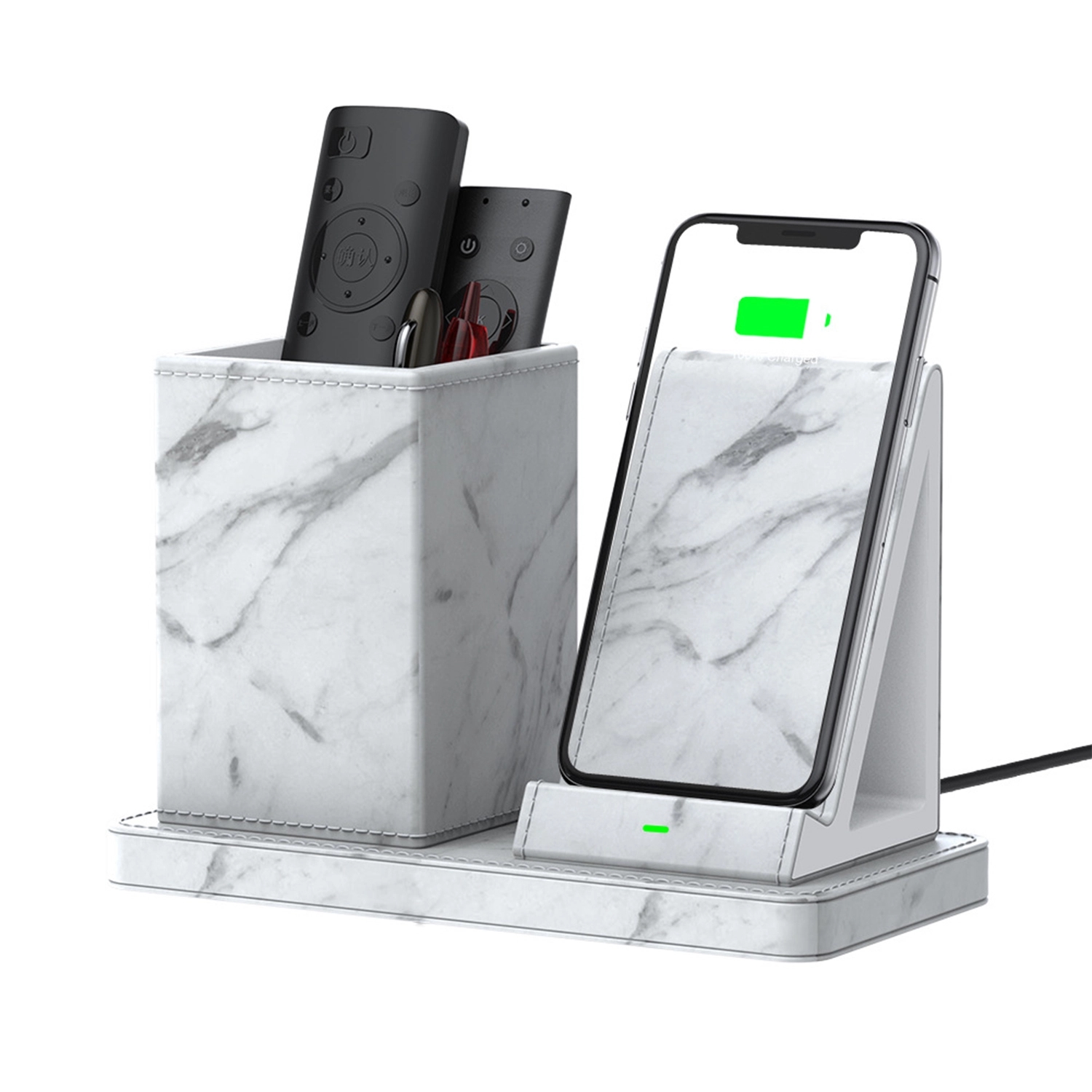 Office Wireless Charging Pen Holder 2