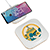 Trident 15W Wireless Charger Made With FSC® Cork & Recycled Plastic 3