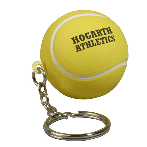 Tennis Ball Stress Reliever Key Chain 1