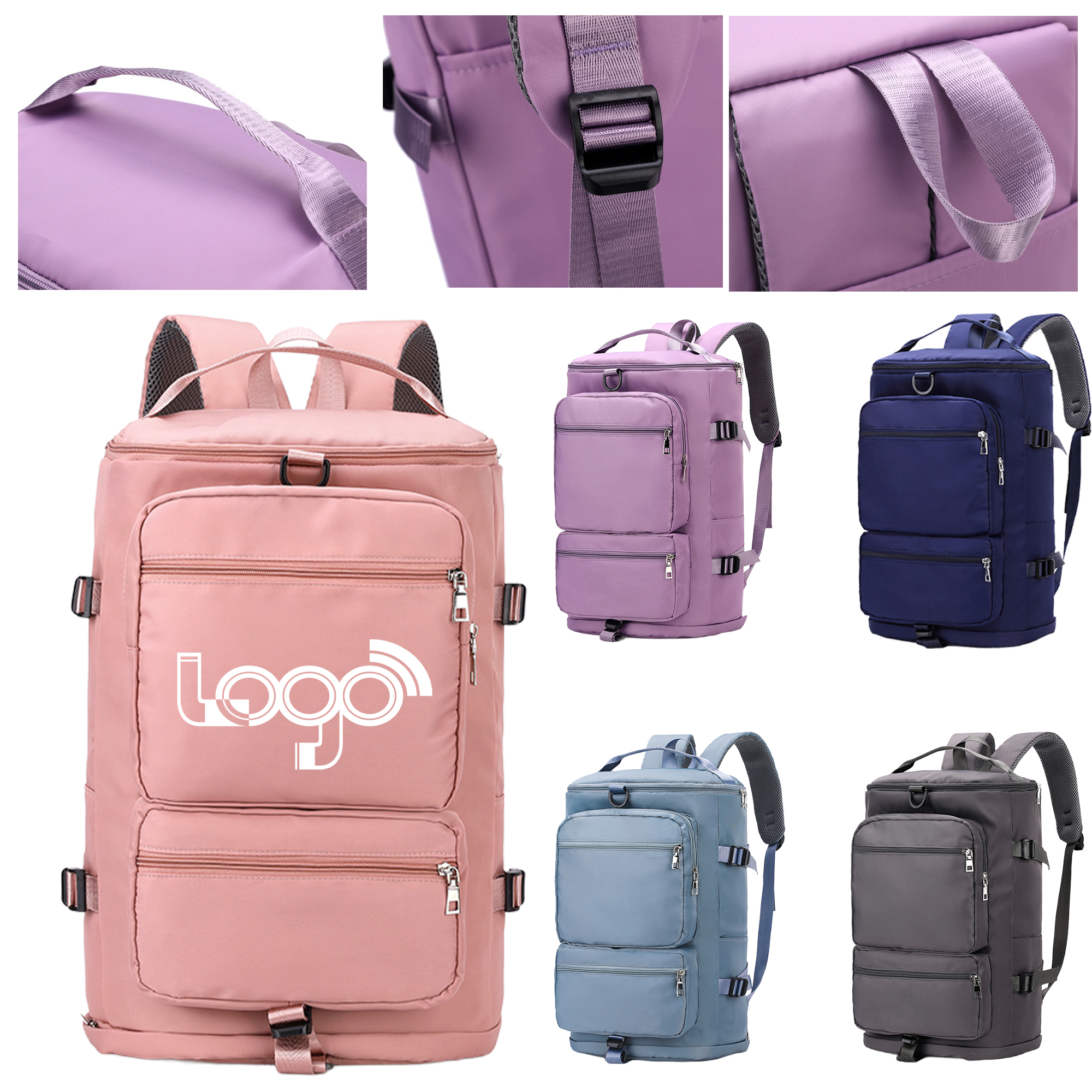 Water-Resistant Dry and Wet Separation Backpack 2