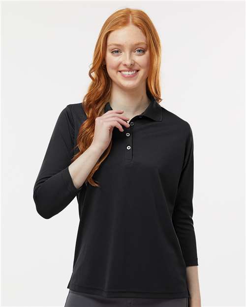 Women's Lady Palm Three-Quarter Sleeve Polo - 120 4