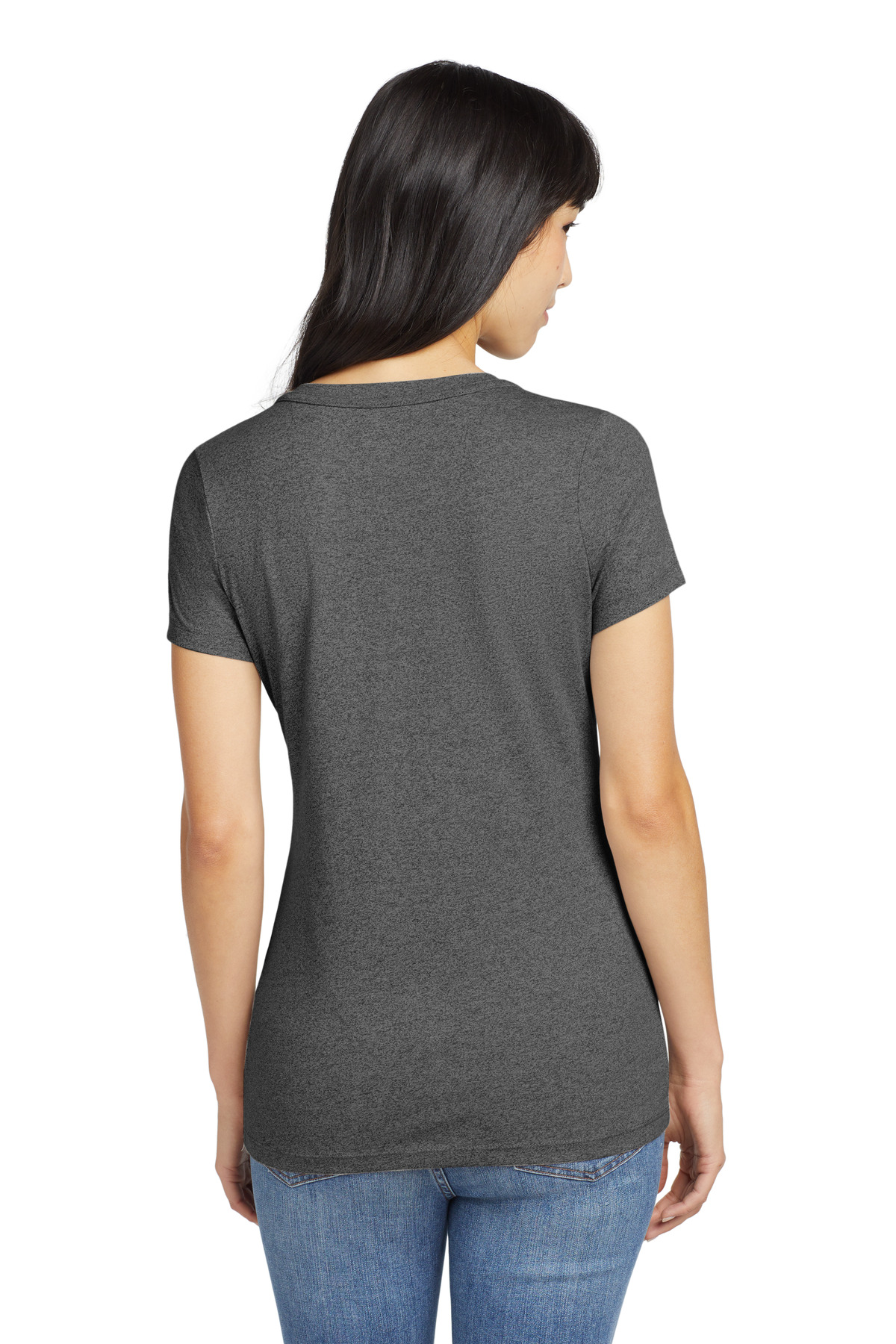 New Era Women's Heritage Blend V-Neck Tee. LNEA101 48