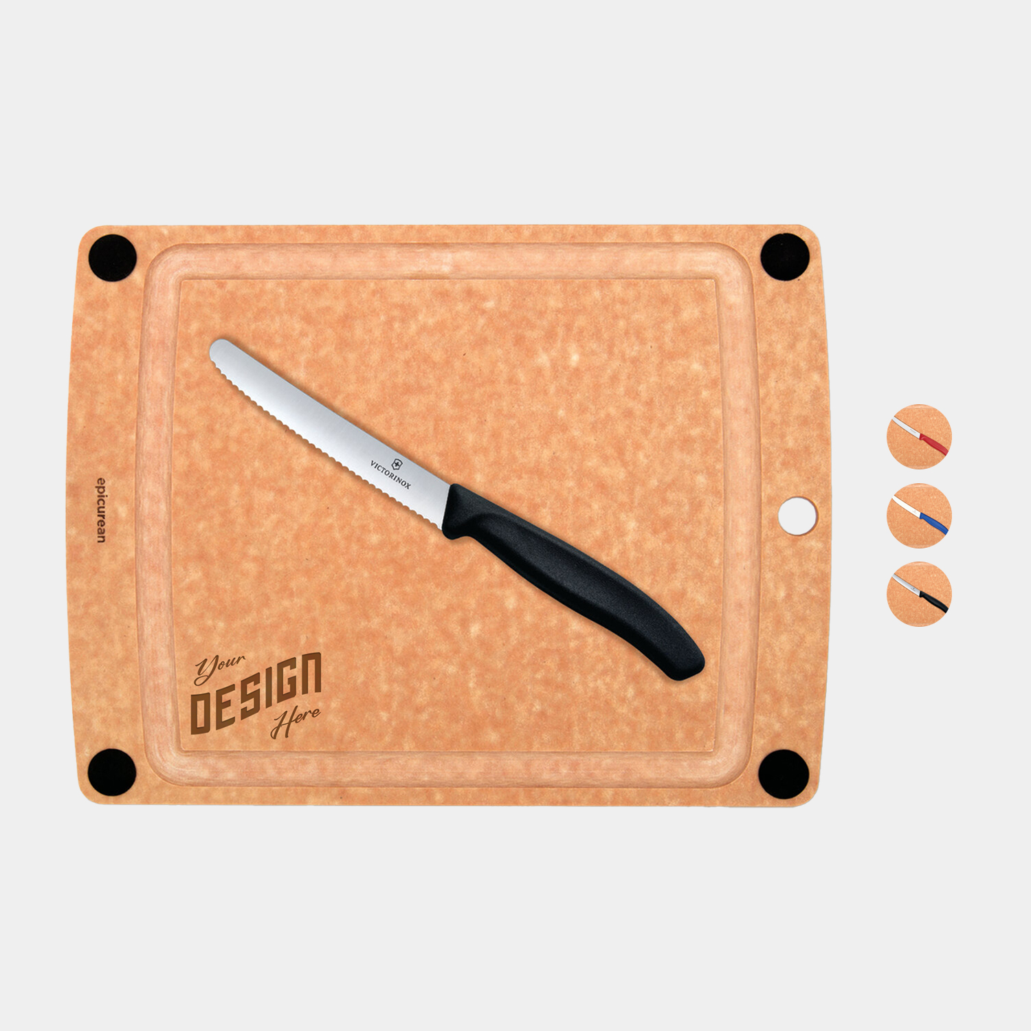 Epicurean - Victorinox® USA Made Medium Gourmet Cutting Board Combo Set 1