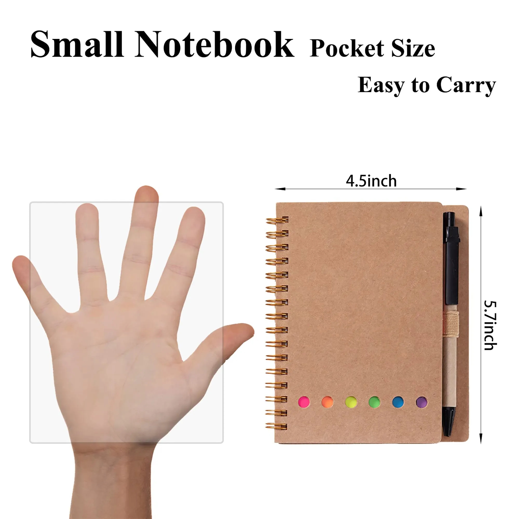 Sticky Note Notebook with Pen 5