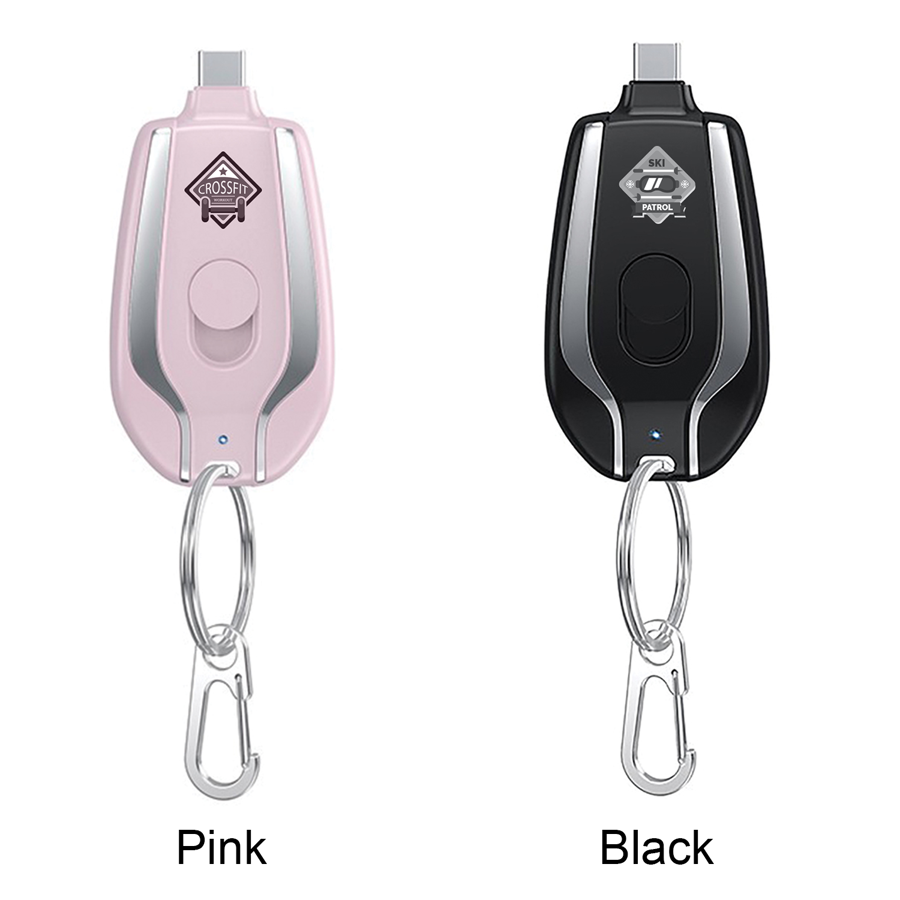 Mini Keychain Power Bank for iPhone 1500mAh 4