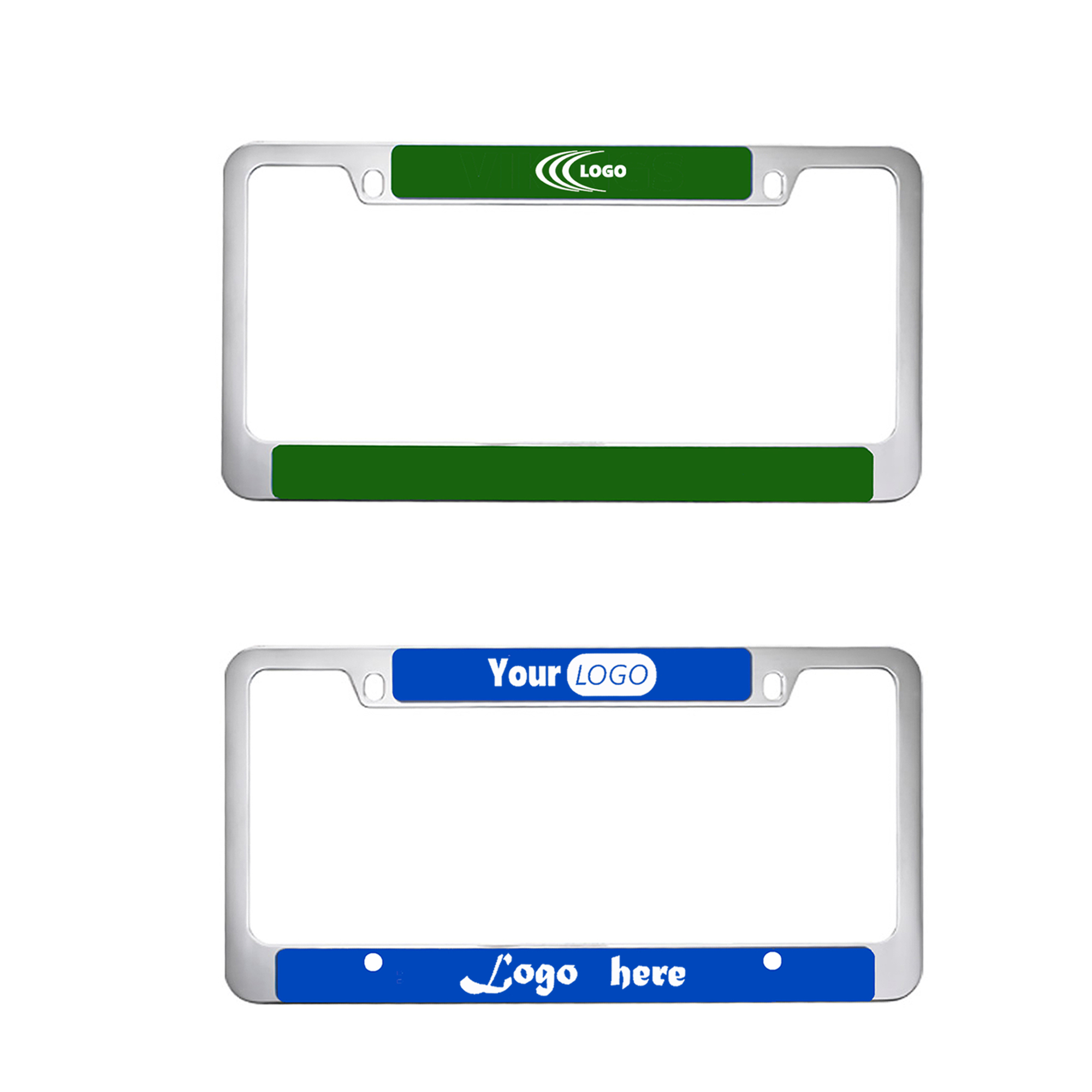 Personalized Aluminum License Plate Frame 2