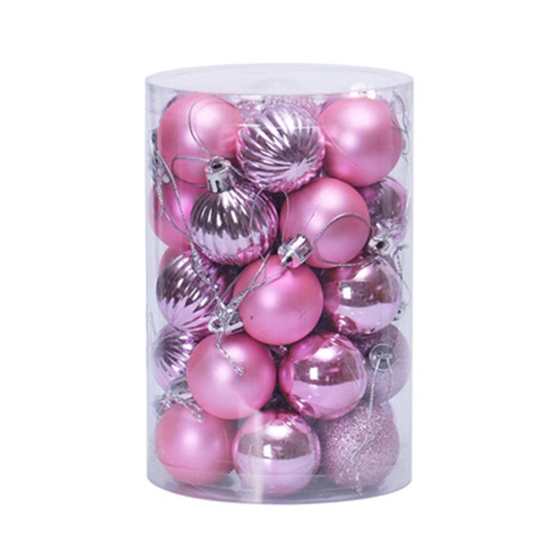 34Pcs Christmas balls set 4cm ornaments tree decor 24