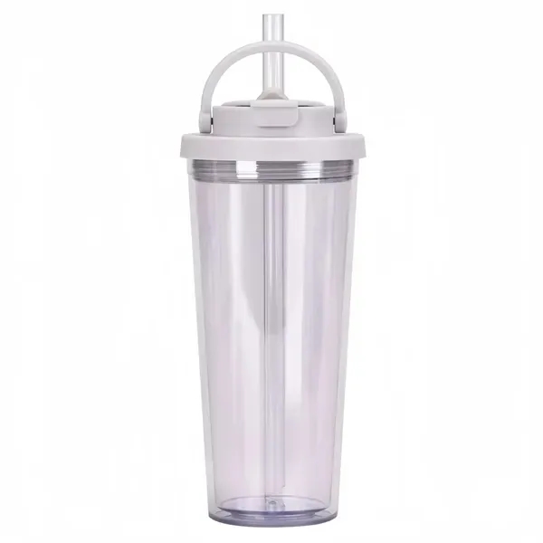 24oz Boba Tumbler - Insulated Cup with Lid & Straw 10