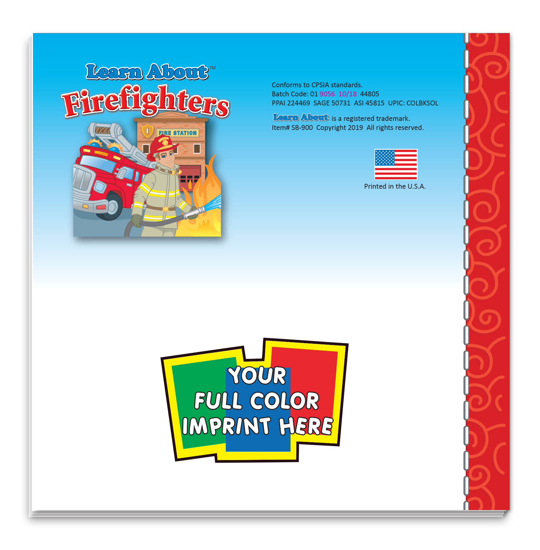 Learn About Firefighters Storybook 4