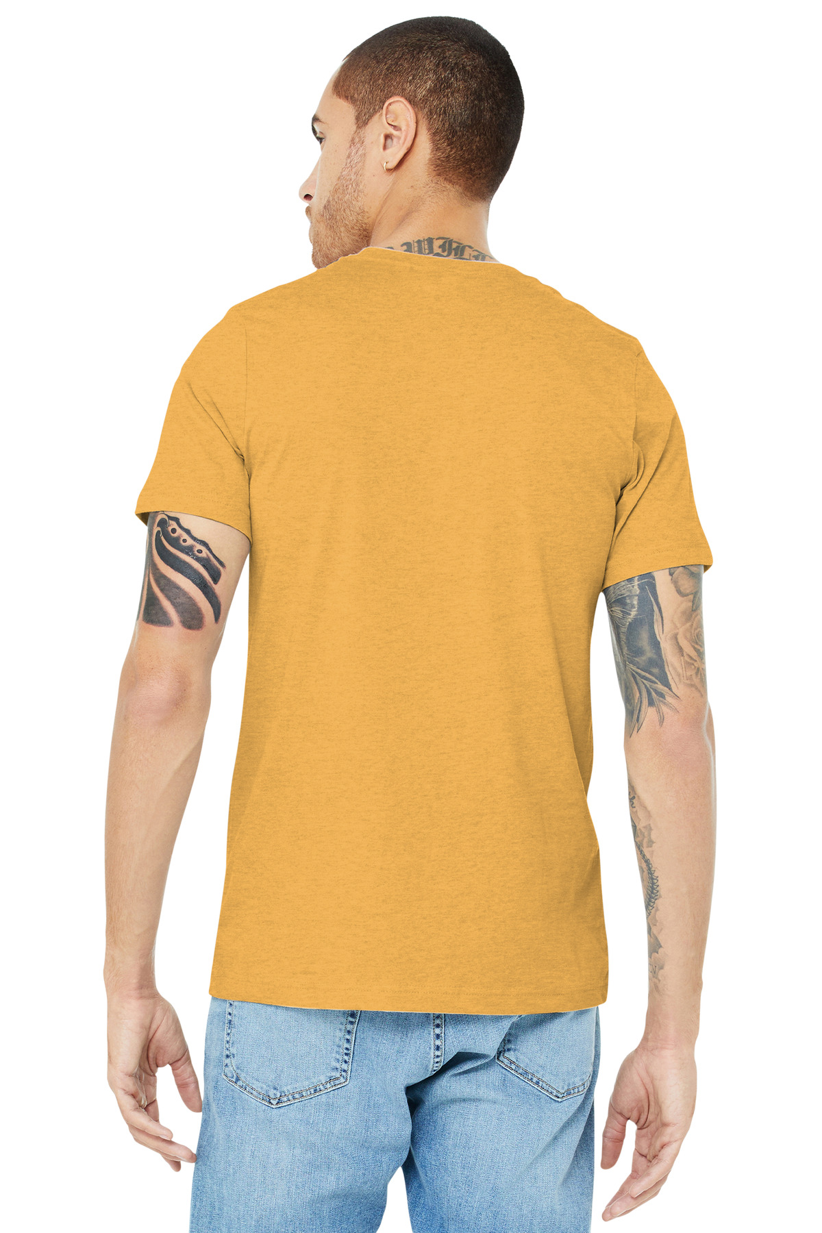 BELLA+CANVAS Unisex Heather CVC Short Sleeve Tee. BC3001CVC 455