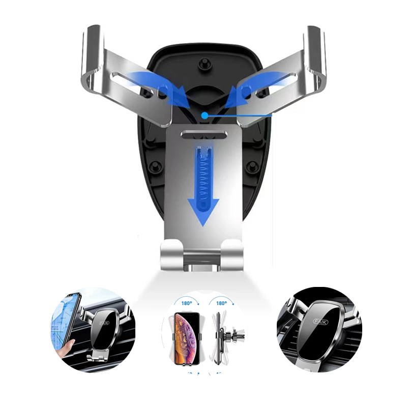 Metal Car Phone Mount 2