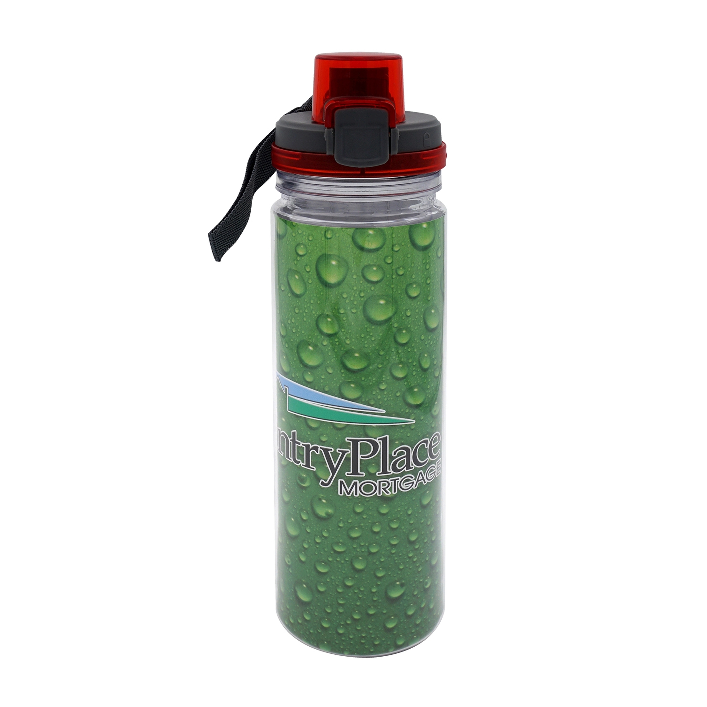 Locking 18 oz. Full Color Insert Bottle 10
