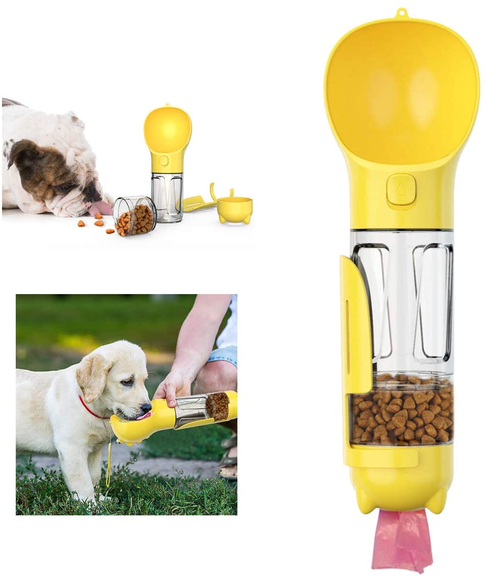 10oz Leak Proof Dog Bowl Water Dispenser for Walking/Outdoor/Hiking/Traveling 3