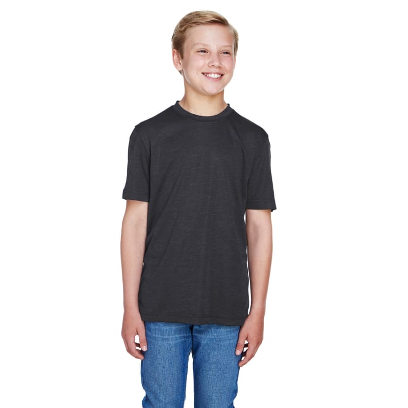 Team 365 Youth Sonic Heather Performance T-Shirt 12