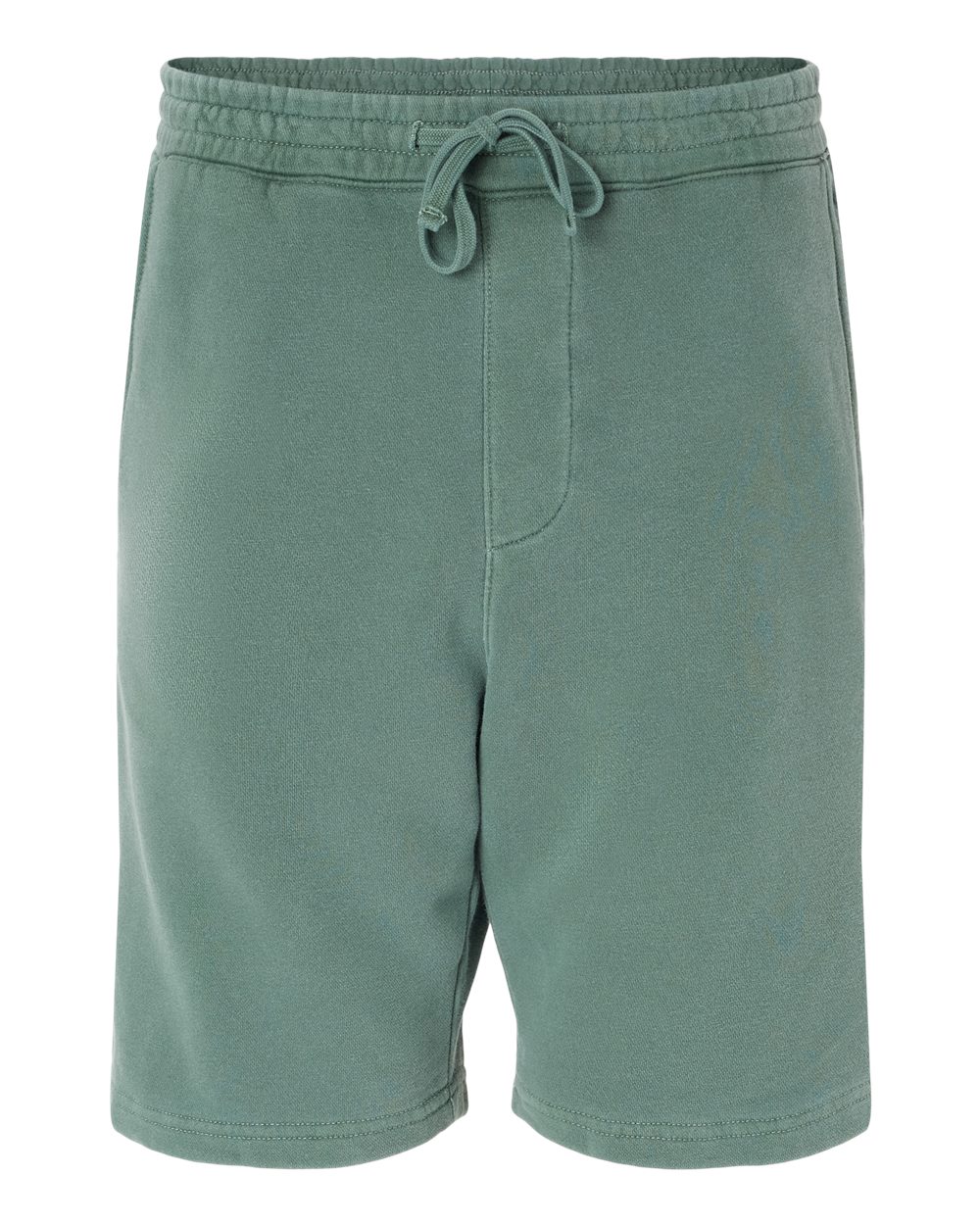 Pigment-Dyed Fleece Shorts