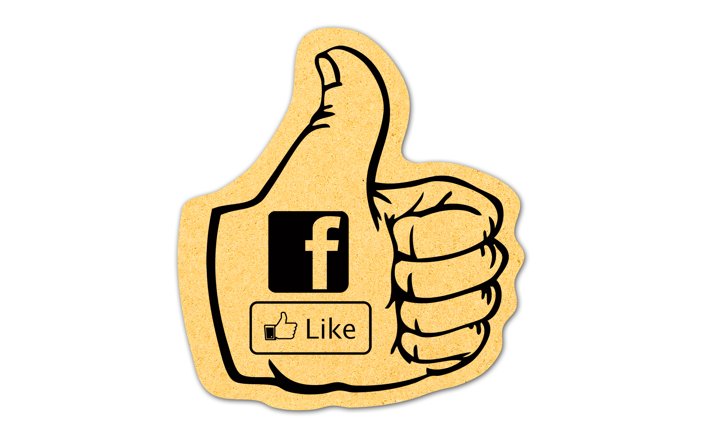 Thumbs Up Compressed Sponge 6