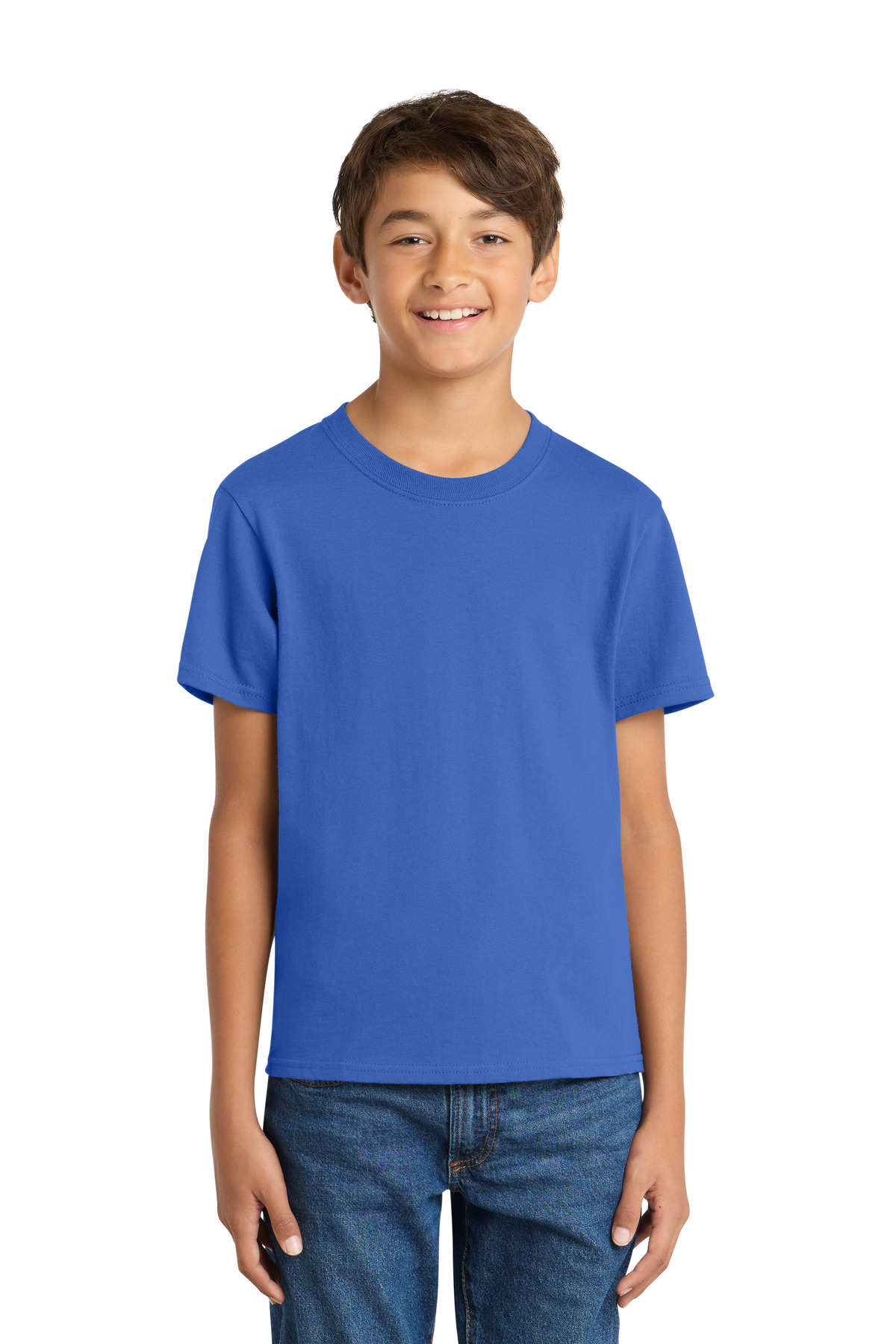 Port & Co Youth Core Cotton Tee. PC54Y 262
