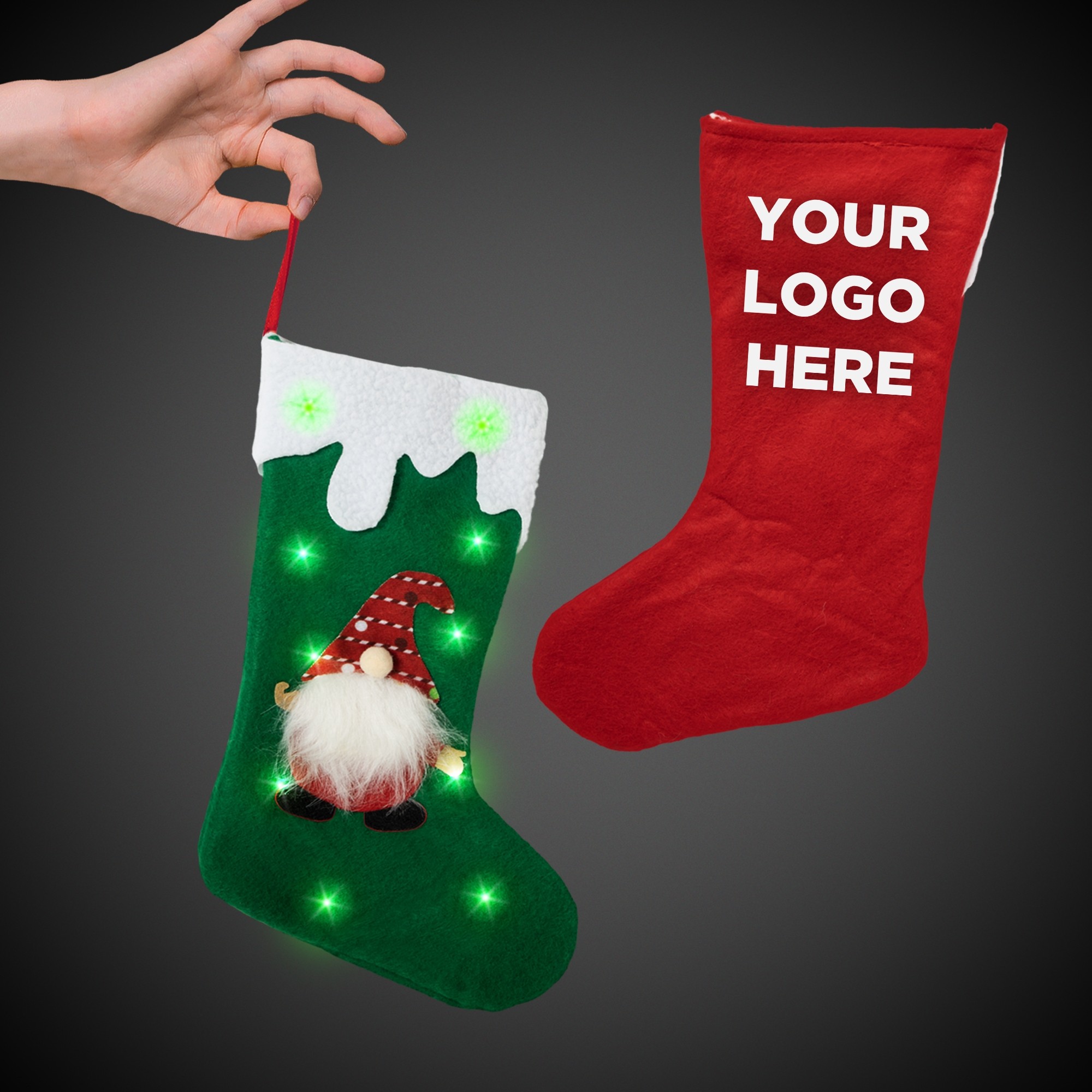 Christmas Light Up Stocking